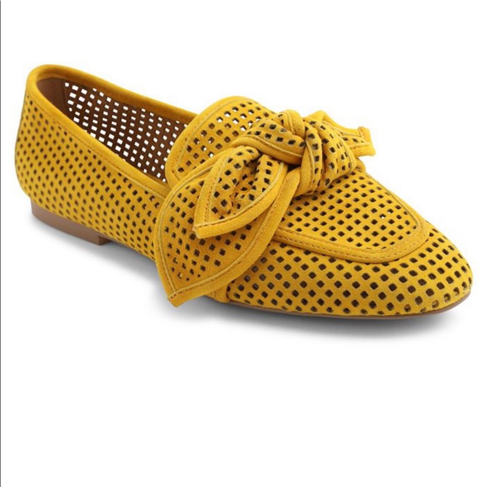 Kensie yellow loafers